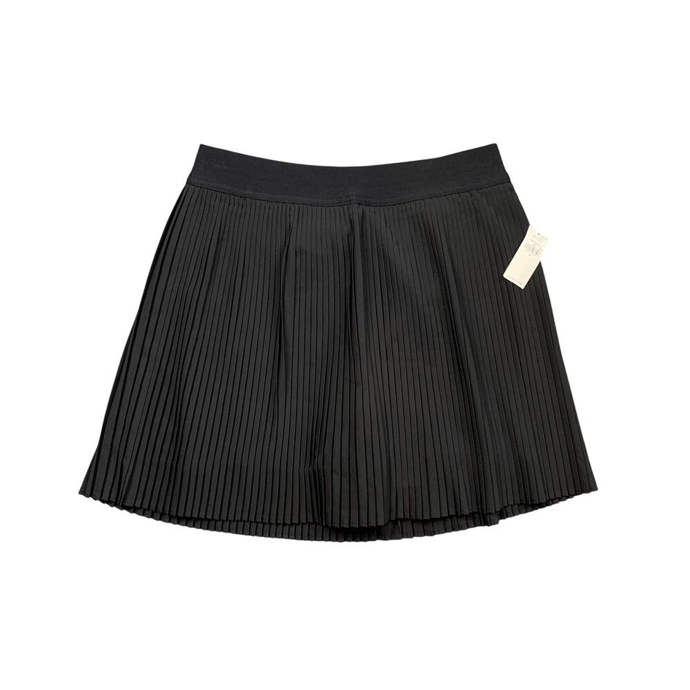 Old Navy Skort Womens S Small Black Micro Pleated Quick Dry Inner Shorts Pull On